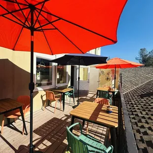 Lovely outdoor seating area