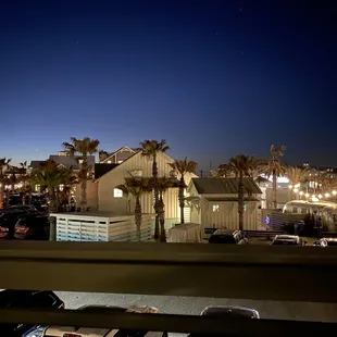 View from balcony.