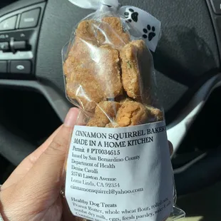 Homemade dog treats!