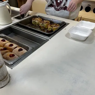 Serving area