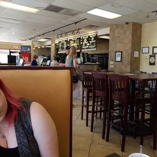 Waiting on our delicious sandwiches!!! Cinnamon Deli