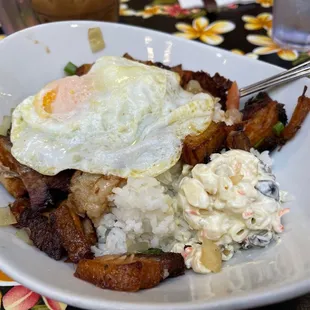 Sisig Kawali Loco Moco