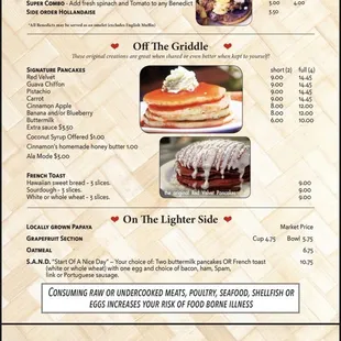 Brunch Menu (5/1/22)