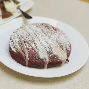 Red Velvet Pancakes