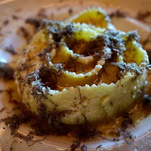 &quot;Cino Pinwheel&quot; - French butter, ricotta, shaved truffles - $75 (Summer 2024)