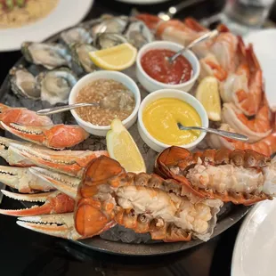 Seafood platter
