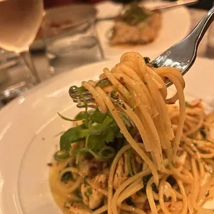 Crab Spaghetti