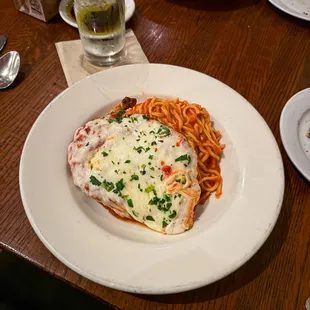 Chicken parmesan ($30)
