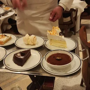 I do not have a sweet tooth. My friend wanted to have desert !