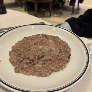 Risotto with Radicchio and Stracchino