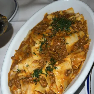 Tagliatelle " Alla Puttanesca