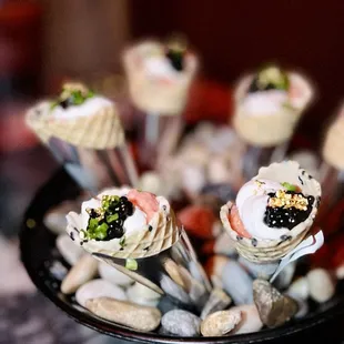 Caviar cones