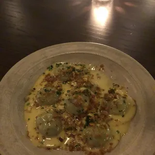 Pistachio Ravioli