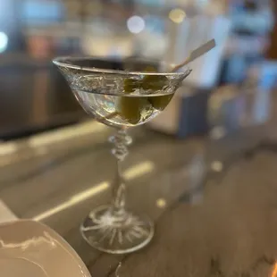 Hendricks  martini .