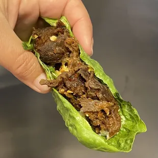 Bulgogi Lettuce Wraps