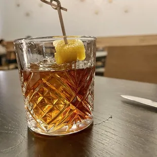 Maple old fashioned