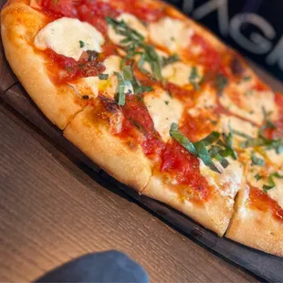 Margherita pizza