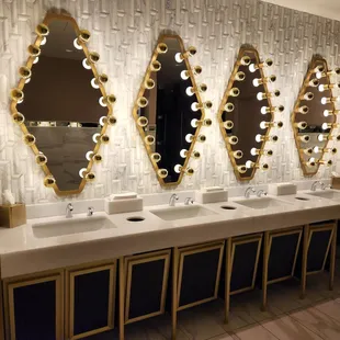 Legacy Club restroom sinks