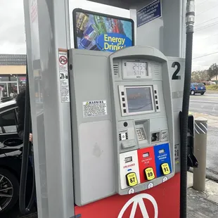 Clean gas pump