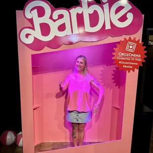 Barbie photo op!