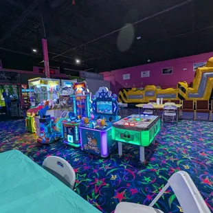 Arcade and bounce houses