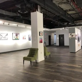 2nd floor gallery