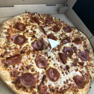 Better than Little Ceasers, same price. Great deals, local business