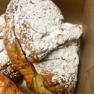 Almond croissant