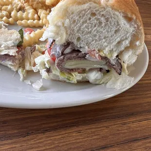 That&apos;s the somewhat melted cheese in the center. Not worth it!