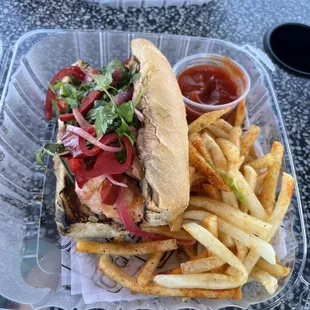 Halibut Banh Mi Sandwich