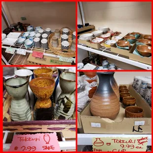 Sake sets..