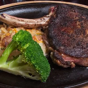 steak, food
