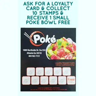 Small Poke Bowl