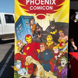 Comi con is coming to Phoenix at the end of the month of may..come on down and meet the Marvel gang