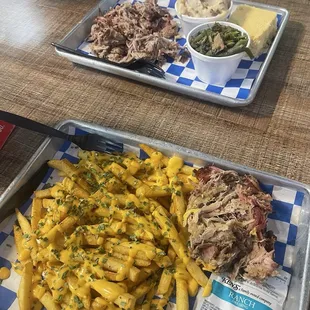 Loaded Fries Pulled Pork Platter
