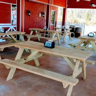 Patio seating