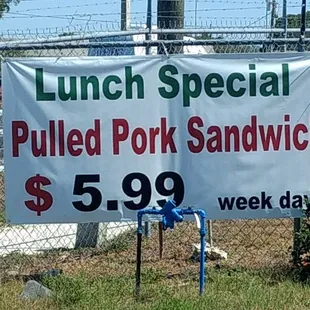 Great lunch specials available