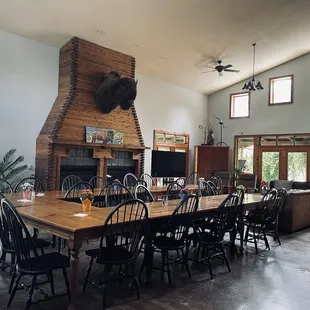 Spacious common areas