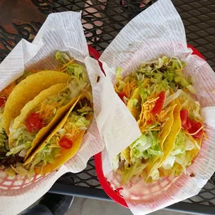 1 basket 3 tacos $1.75 totally awesome and delicious