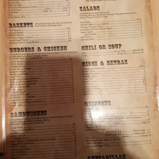 Circle s menu