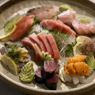 omakase sashimi