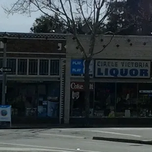 the corner of the street