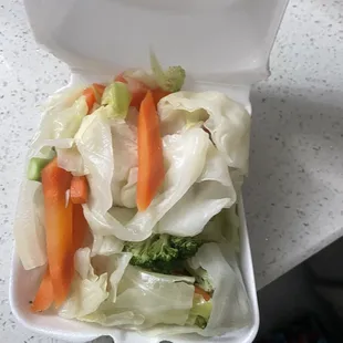 Steamed Vegetables