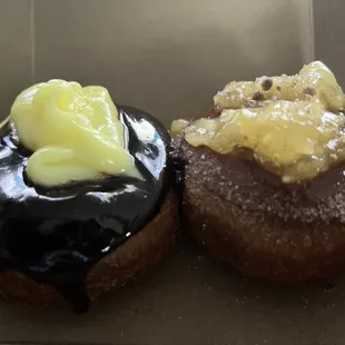 Boston Cream &amp; Apple pie