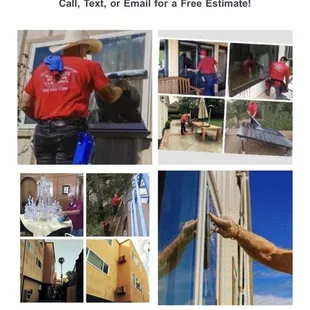 Complete demonstration on WINDOW CLEANING and Softwashing