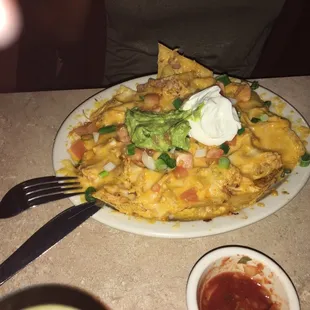 Chicken nachos