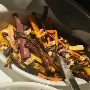 Sweet and hot carrots