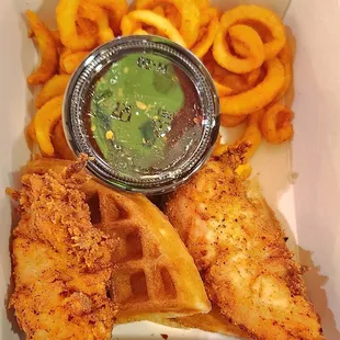 Chicken &amp; Waffle, $14.99. Daughter liked it but I think there are better options for this price.