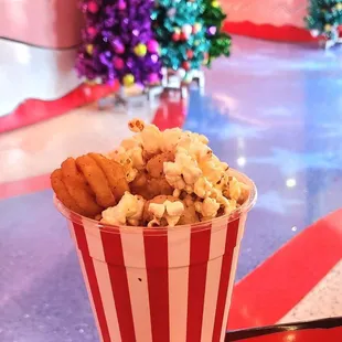 &quot;Popcorn&quot; Shrimp Box , $16.99. It&apos;s not worth it. Popcorn was kinda stale. Better options elsewhere.