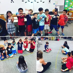 Magic class at &apos;Iolani School